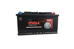 MOLL AGM 6-QTF-92 92 A/h 850 A R+ 353x175x190 мм