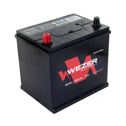 Wezer 60 JL 60 A/h 480 A L+ 230x175x200 мм