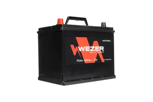 Wezer 70 JL 70 A/h 550 A L+ 260x175x200 мм
