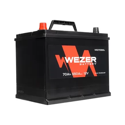 Wezer 70 JL 70 A/h 550 A L+ 260x175x200 мм
