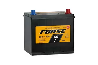 Forse Asia 65D23L 60 A/h 600 A R+ 230x173x204 мм