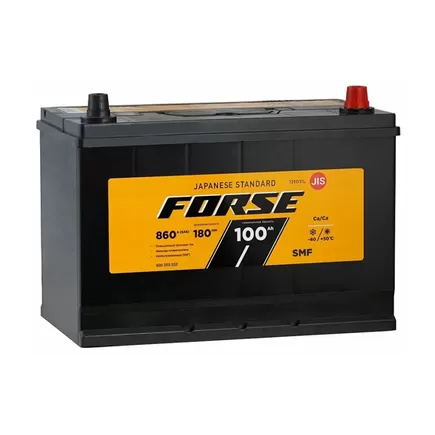 Forse Asia 125D31L 100 A/h 860 A R+ 310x173x204 мм
