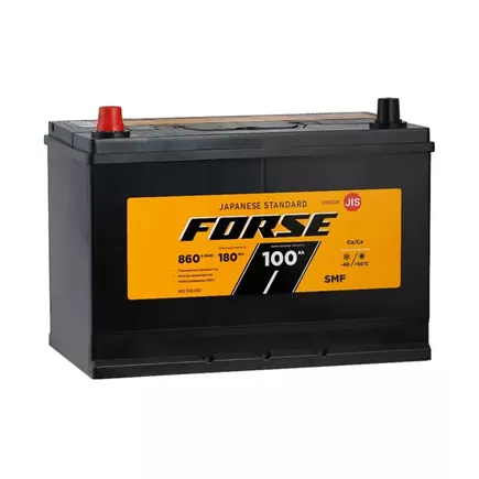 Forse Asia 125D31R 100 A/h 860 A L+ 310x173x204 мм