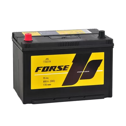 Forse Asia 115D31R 95 A/h 800 A L+ 310x173x204 мм