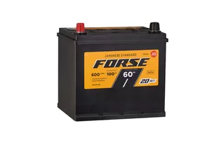 Forse Asia 65D23R 60 A/h 600 A L+ 230x173x204 мм