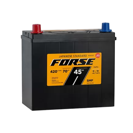 Forse Asia 60B24R 45 A/h 420 A L+ 238x128x220 mm