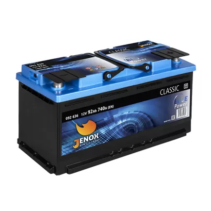 Jenox Classic 092636 92 A/h 740 А R+ 353x175x190 мм