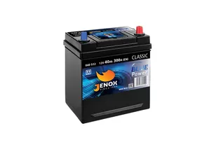 Jenox Classic Blue Power 40 A/h 300 A R+ 187x127x200(220) mm