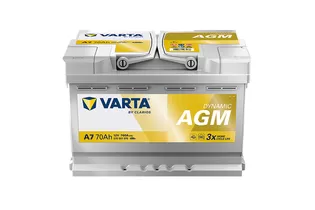 Varta Silver Dynamic AGM A7 70 A/h 760 A R+ 278х175х190 мм