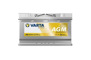 Varta Silver Dynamic AGM A6 80 A/h 800 A R+ 315х175х190 мм