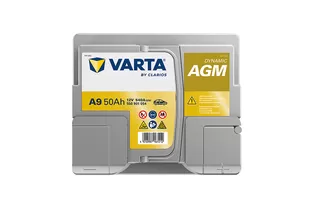 Varta Silver Dynamic AGM A9 50 A/h 540 A R+ 207х175х190 мм