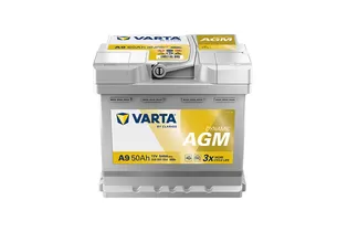Varta Silver Dynamic AGM A9 50 A/h 540 A R+ 207х175х190 мм