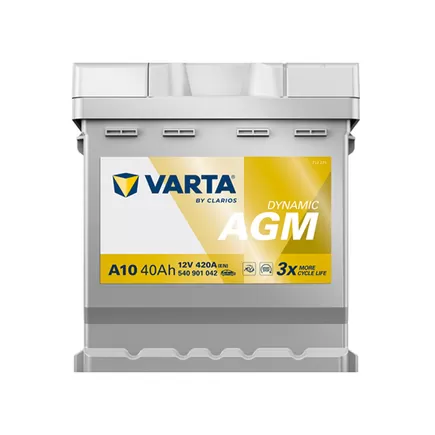 Varta Silver Dynamic AGM A10 40 A/h 420 A R+ 175х175х190 мм