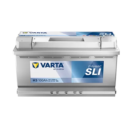 Varta Dynamic SLI H3 100 A/h 830 A R+ 353x175x190 мм