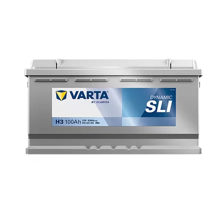 Varta Dynamic SLI H3 100 A/h 830 A R+ 353x175x190 мм