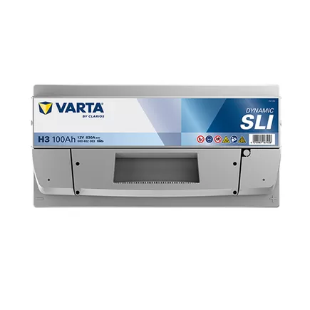 Varta Dynamic SLI H3 100 A/h 830 A R+ 353x175x190 мм