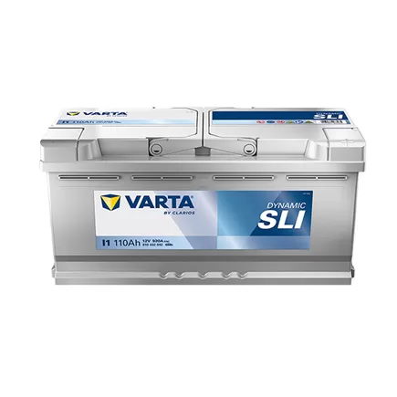 Varta Dynamic SLI I1 110 A/h 920 A R+ 393x175x190 мм