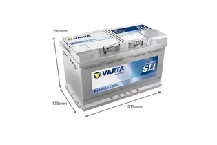 Varta Dynamic SLI F19 85 A/h 800 A R+ 315x175x190 мм