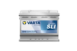 Varta Dynamic SLI D15 63 A/h 610 A R+ 242x175x190 мм