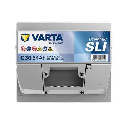 Varta Dynamic SLI С30 54 A/h 530 A R+ 207x175x190 мм