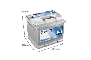 Varta Dynamic SLI C6 52 A/h 520 A R+ 207x175x175 мм