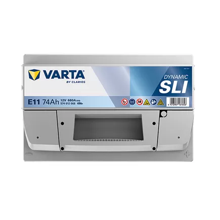 Varta Dynamic SLI E11 74 A/h 680 A R+ 278x175x190 мм