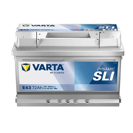 Varta Dynamic SLI E43 72 A/h 680 A R+ 278x175x175 мм