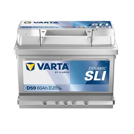 Varta Dynamic SLI D59 60 A/h 540 A R+ 242x175x175 мм