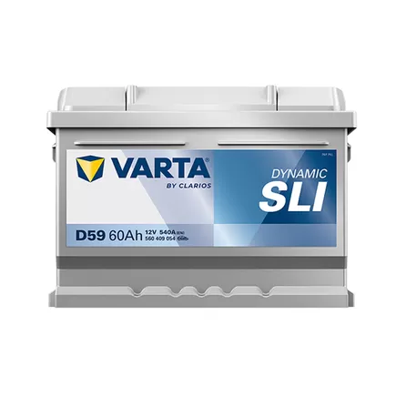 Varta Dynamic SLI D59 60 A/h 540 A R+ 242x175x175 мм