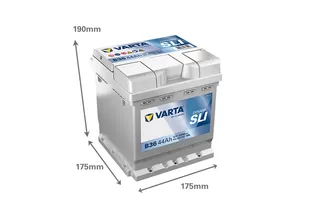 Varta Dynamic SLI B36 44 A/h 420 A R+ 175x175x190 мм