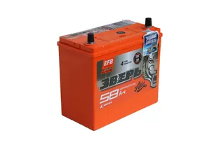 Зверь EFB Азия 6СТ-58 Евро 58 A/h 520 A R+ 237x128x204 мм