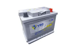 VBD AGM 60 A/h 660 А R+ 242x175x190 мм