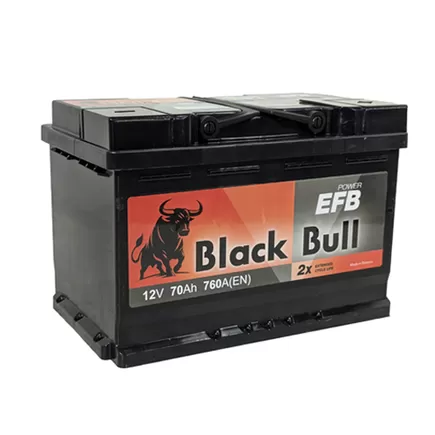 Black Bull EFB 70 A/h 760 A R+ 278x175x190 мм