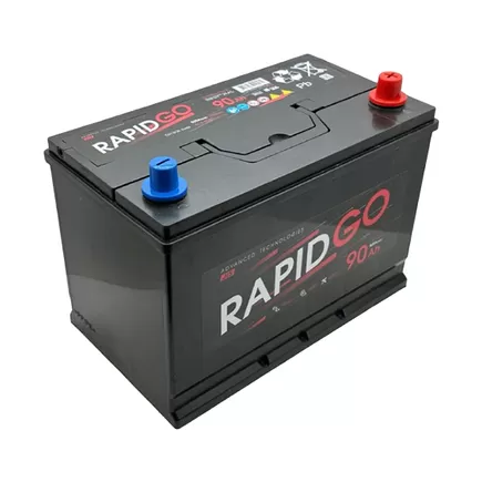RapidGo Asia 90 A/h 750 A R+ 310x173x204 мм