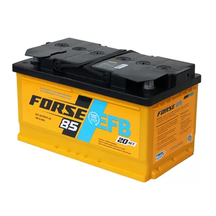 Forse EFB 85 A/h 800 A R+ 315x175x175 мм (низкий)