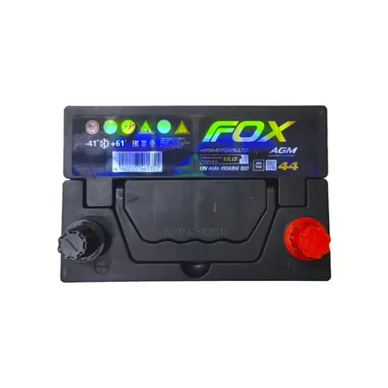 Fox AGM Asia 44 A/h 450 A R+ 194x128x220 мм