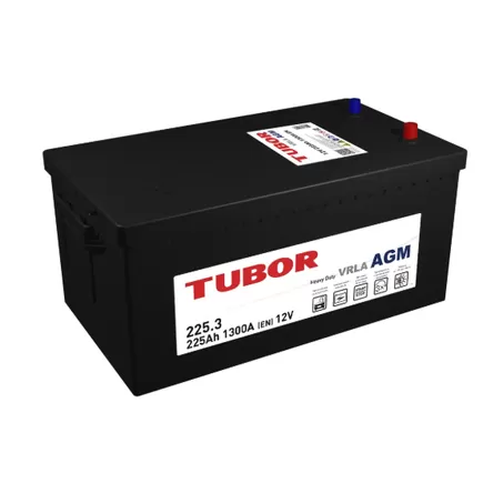 Tubor Truck AGM 225 A/h 1300 A L+ 518x276x223 мм