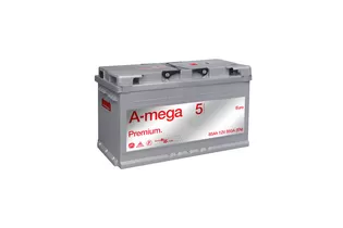 A-mega Premium 85 A/h 850 A R+ 315x175x175 мм (низкая)