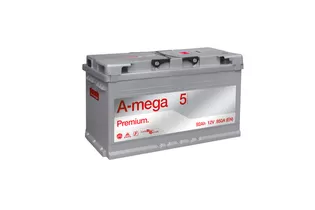 A-MEGA Premium 92 A/h 850 A R+ 6СТ-92-А3 353x175x190 мм