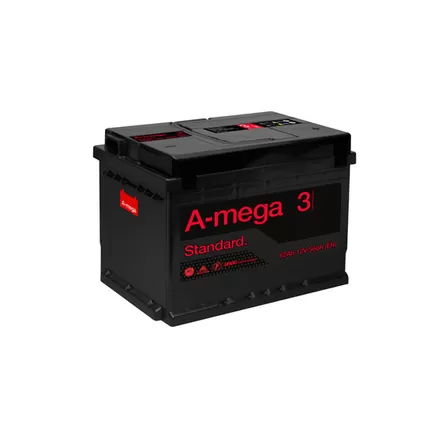 A-Mega Standard 62 А/h 560 А R+ 242x175x190 мм