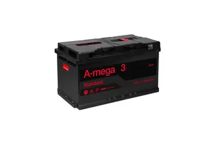 A-mega Standard 80 A/h 760 A R+ 315x175x175 мм (низкая)