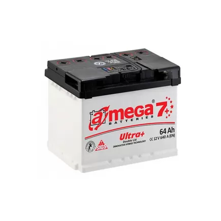A-mega Ultra Plus 64 A/h 640 А R+ 242x175x190 мм