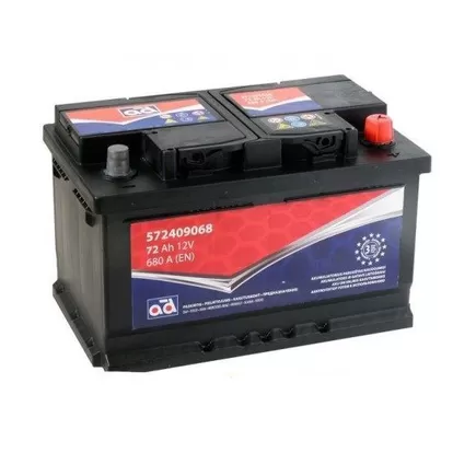 AD 72 A/h 680 А R+ 572409068 278x175x175 мм