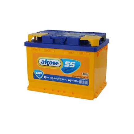 AKOM 55 A/h 520 А R+ 242x175x190 мм