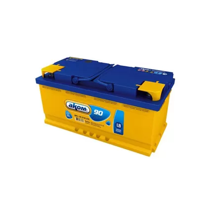 AKOM 6CT-90 Евро 90 A/h 780 A R+ 353x175x190 мм