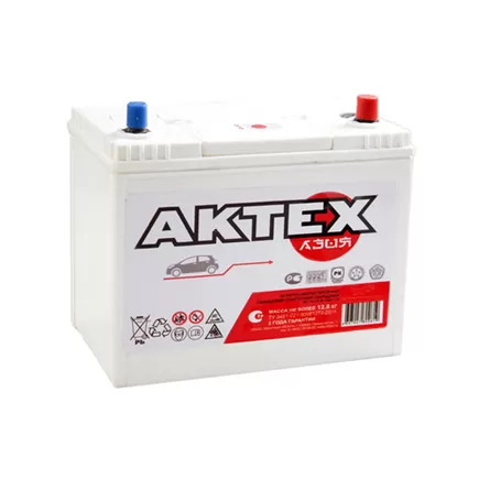 AkTex Asia 65B24L 50 A/h 470 A R+ 238x128x220 mm