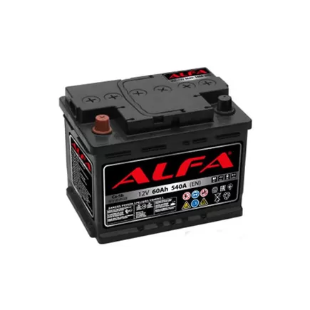 ALFA Hybrid 60 A/h 540 A L+ 242x175x190 мм