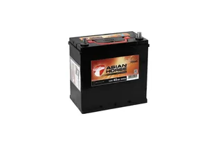Asian Horse 45 A/h 330 A R+ борт тонк.кл.+адаптер 238x127x225 мм