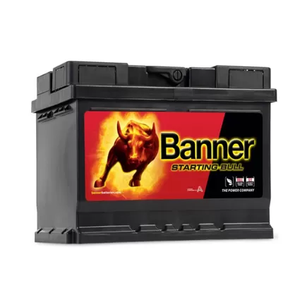 Banner Starting Bull P555 19 55 A/h 480 A R+ 241x175x175 мм
