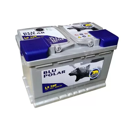 Baren Polar Blu 74 A/h 680 A R+ (7905627) 278x175x190 мм